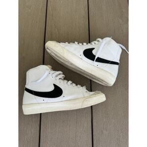 Nike shoes size women 7 nike blazers Sneaker High Tips Back To School White